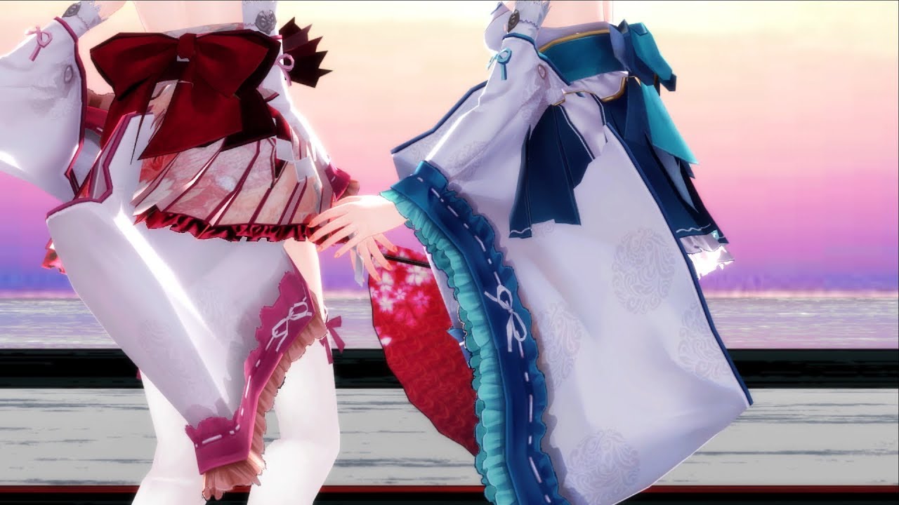 【MMDリゼロ】神々しい、レムとラムで『いろは唄』【和風MMD】
