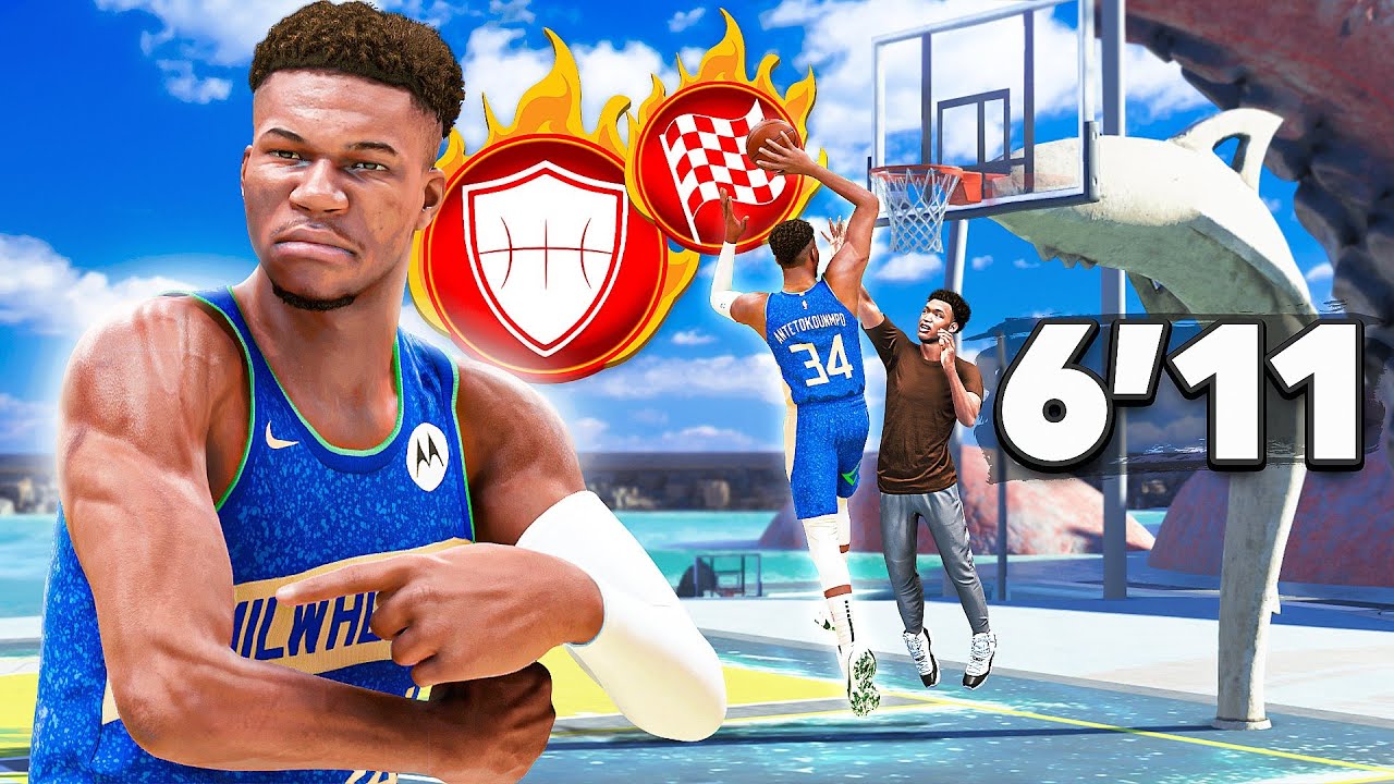 *NEW* 6'11 GIANNIS ANTETOKOUNMPO BUILD is BREAKING NBA 2K24