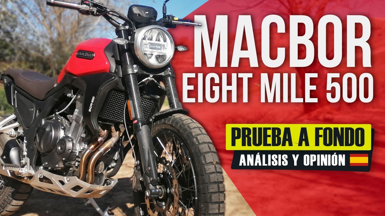 Macbor Eight Mile 500 SCR ✊🔥 PRUEBA a Fondo, Análisis y Opinión | Review | Test