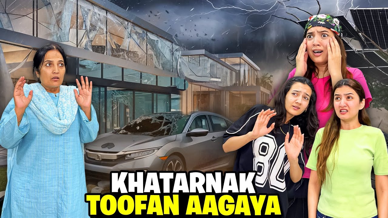 Khatarnak Toofan AaGaya😱|Ghar Ka Bhot Nuksan Hogaya💔|Humara Solar Toot Gaya😭|Sistrology