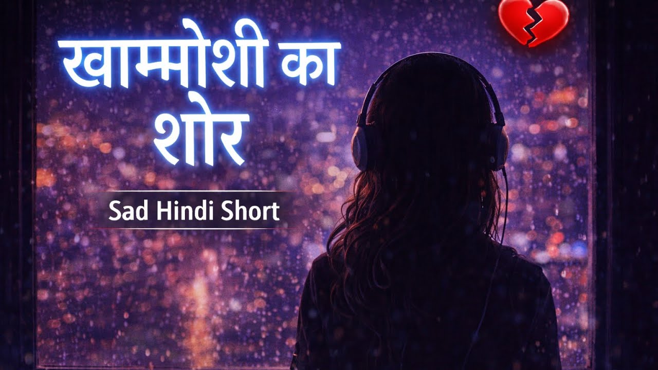 “खामोशी का शोर” | Sad Hindi Song #खामोशीकाशोर#SadHindiShort#HindiShorts#EmotionalSong