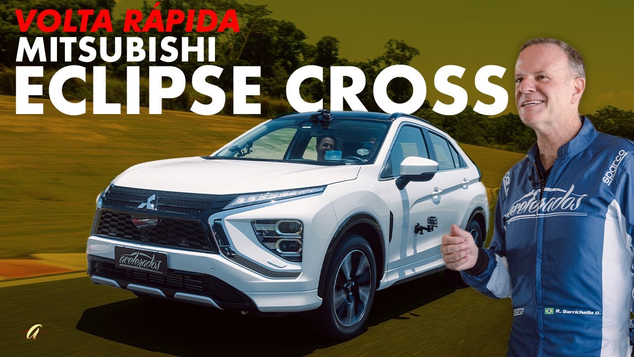 MITSUBISHI ECLIPSE CROSS ENCARA A VOLTA RÁPIDA! Rubinho acelera o SUV médio 4x4 no Velocitta!