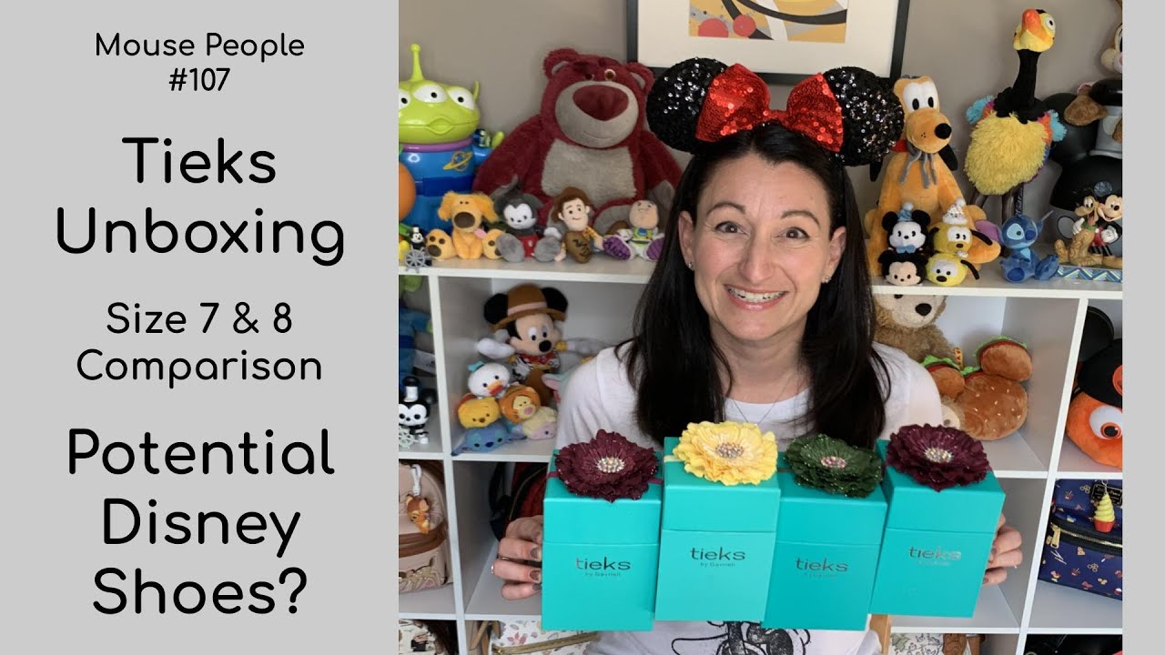 Tieks Unboxing Size 7 & 8 Comparison Potential Disney Shoes? #107 (unsponsored)