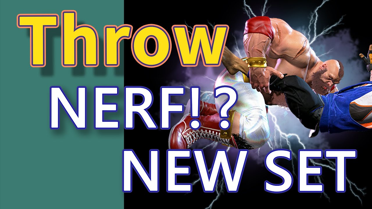 【SF6】【EN-CC】Zangief-season 3-new change -  Throw  news set