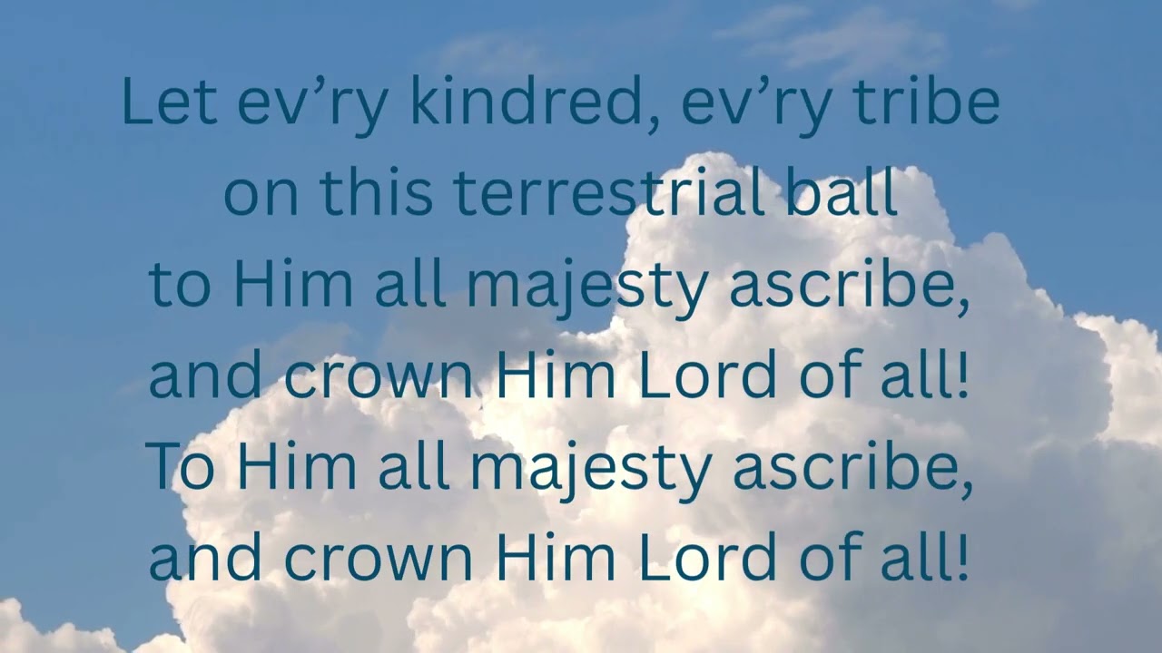 March of Hymns Day 1 - All Hail the Power of Jesus' Name (Acapella)