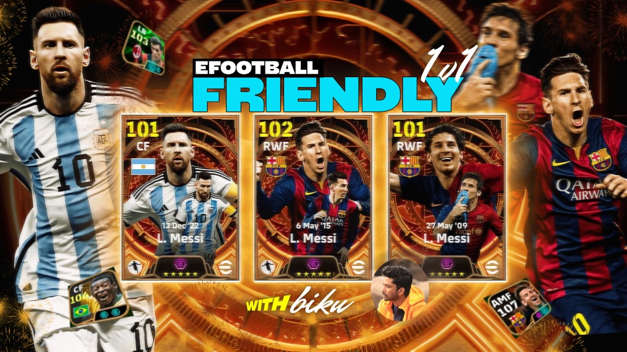 Efootball Friendly | 1 vs 1  #efootball #efootball2025