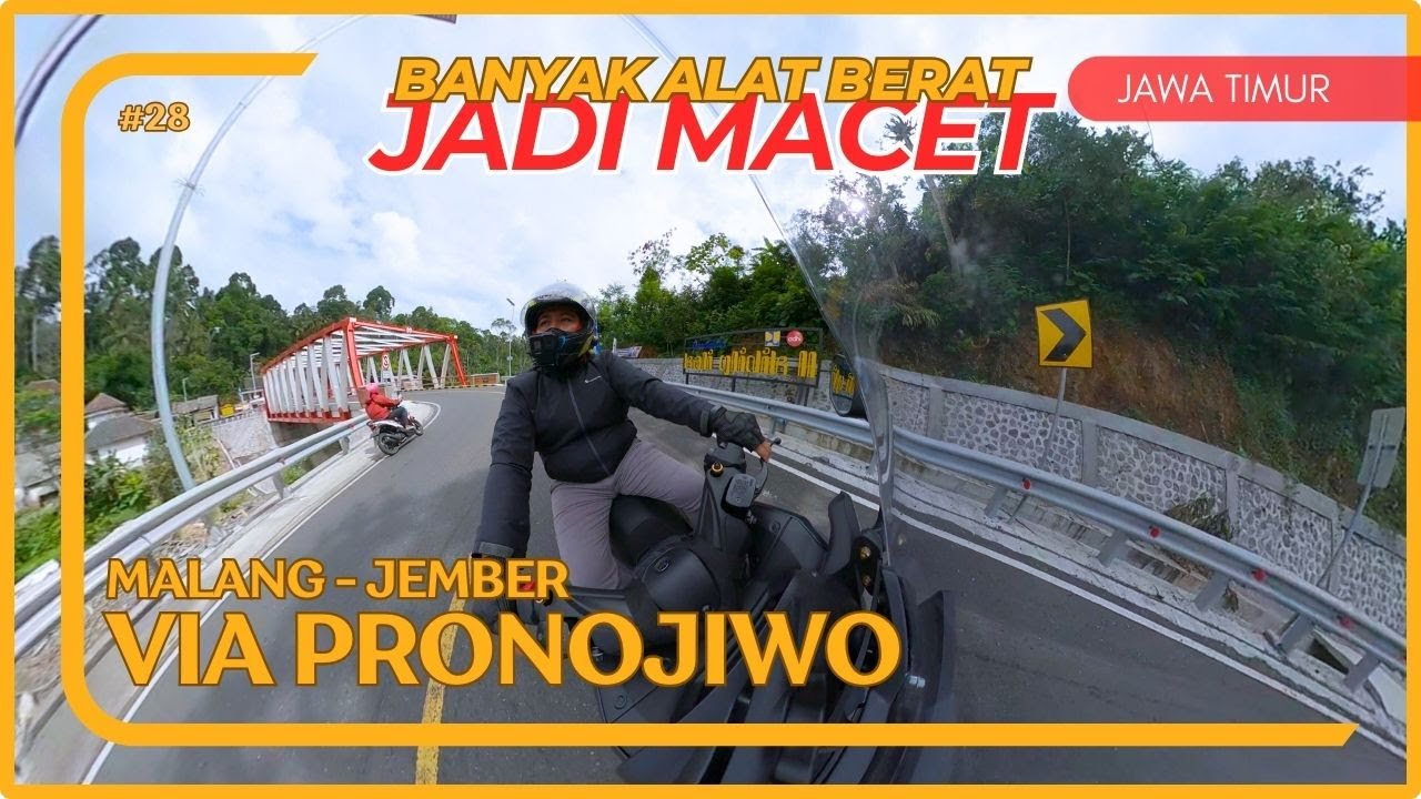NGEVLOG #28 || MALANG - JEMBER VIA SELATAN || JALUR ASYIK BUAT RIDING/TOURING