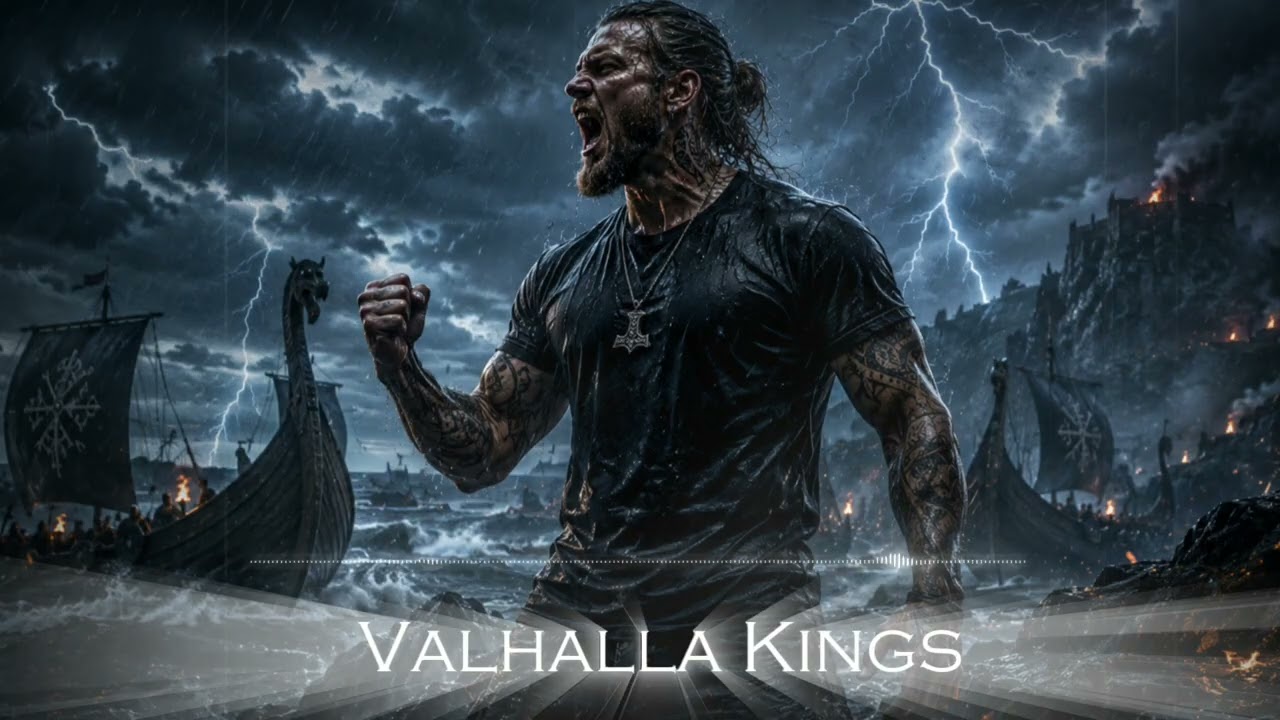 Iron Will - Valhalla Kings | Dark Viking Trap Anthem (Heavy Bass & War Drums)