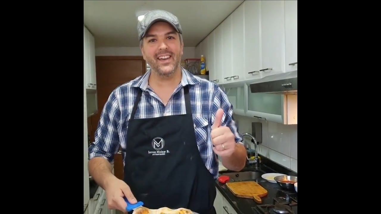 La mejor Pizza hecha en horno de casa