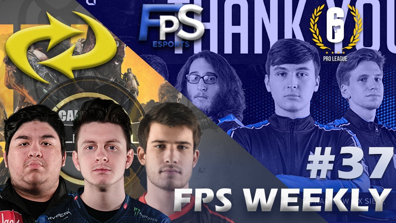 FPS Weekly #37 ! #CWLVegas and #R6PL S8 #Rostermania !