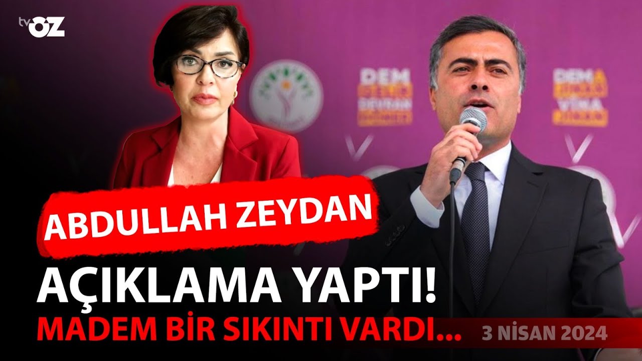 Abdullah Zeydan açıklama yaptı!