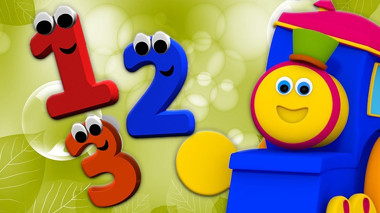Bob numarası tren | t&uuml;rk&ccedil;e sayıları &ouml;ğrenmek | sayı 1 ila 10 | Bob Numbers Train