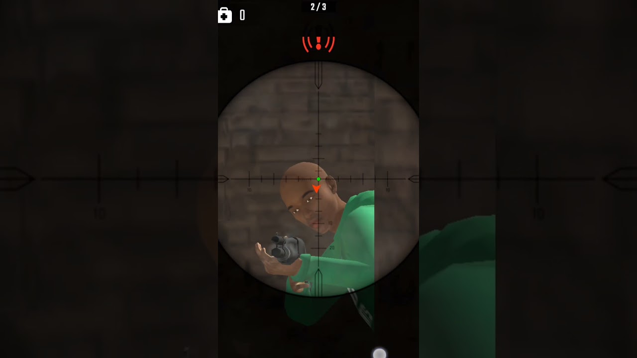 Shooting game in vertical mobile screen 3D short game play video by SA Devil The Gamer