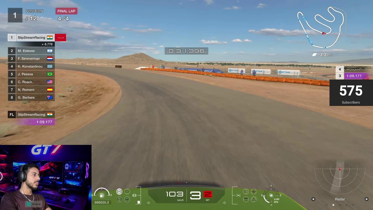 GT7 Live — From Average to Better, One Race at a Time