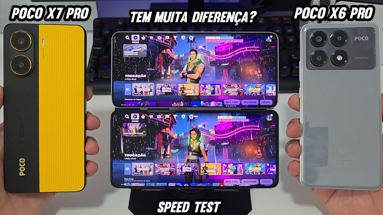 POCO X7 PRO VS POCO X6 PRO SPEED TEST