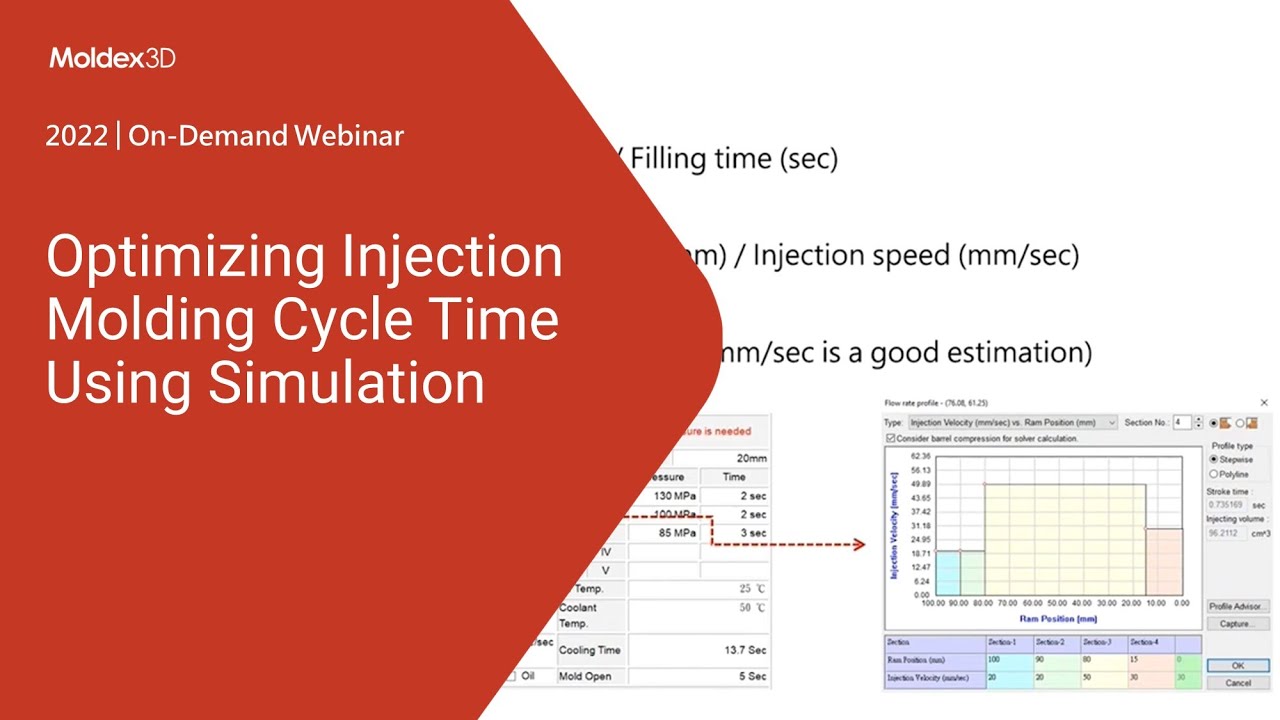 Optimizing Injection Molding Cycle Time Using Simulation｜Intro