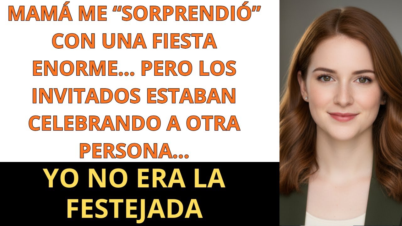 Mamá me “sorprendió” con una fiesta enorme… pero los invitados estaban celebrando a otra persona...