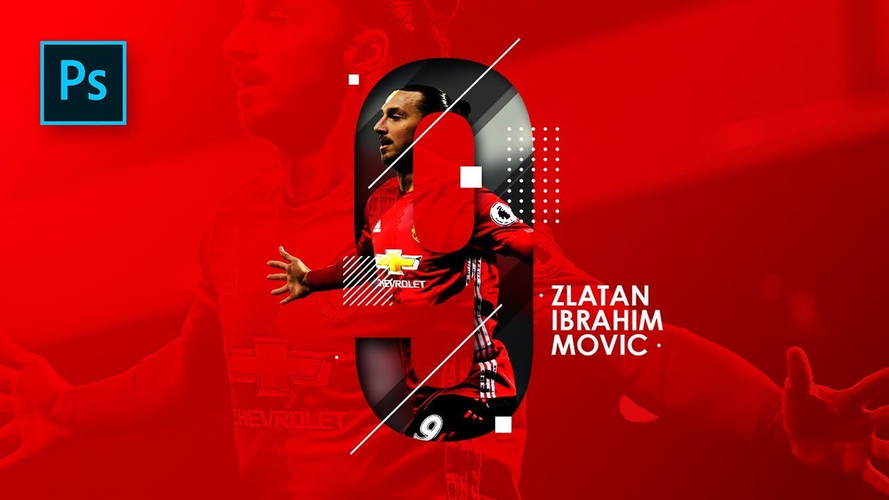 How to Create Professional Sport Poster Design - #Photoshop Tutorials