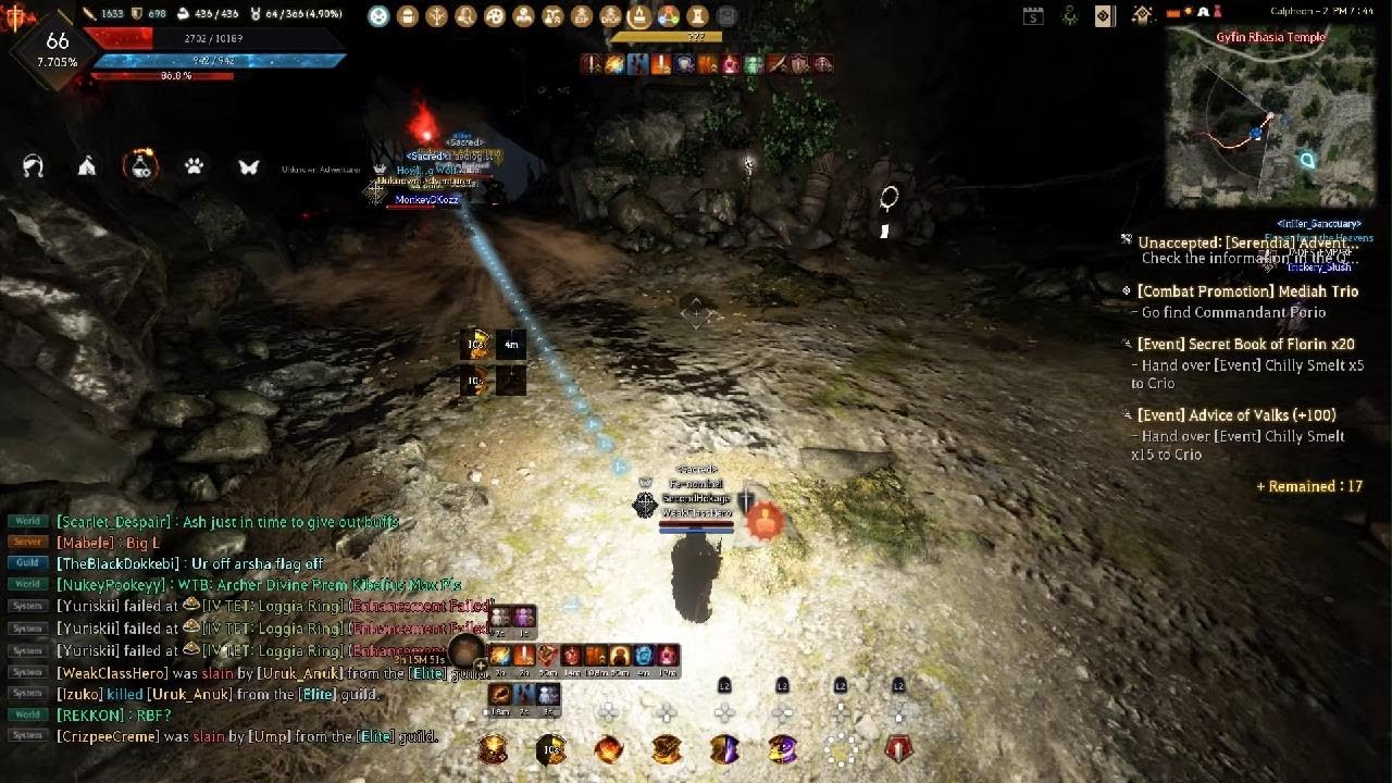Black Desert Online Consoles - Sacred vs Elites