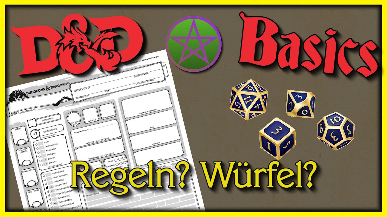 D&D Regeln und W&uuml;rfel? - D&D Basics 02