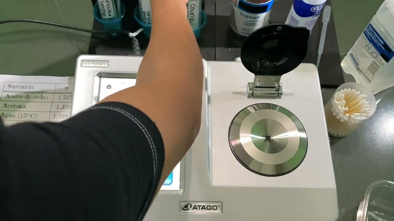 Demo refractrómetro ATAGO RX5000i en