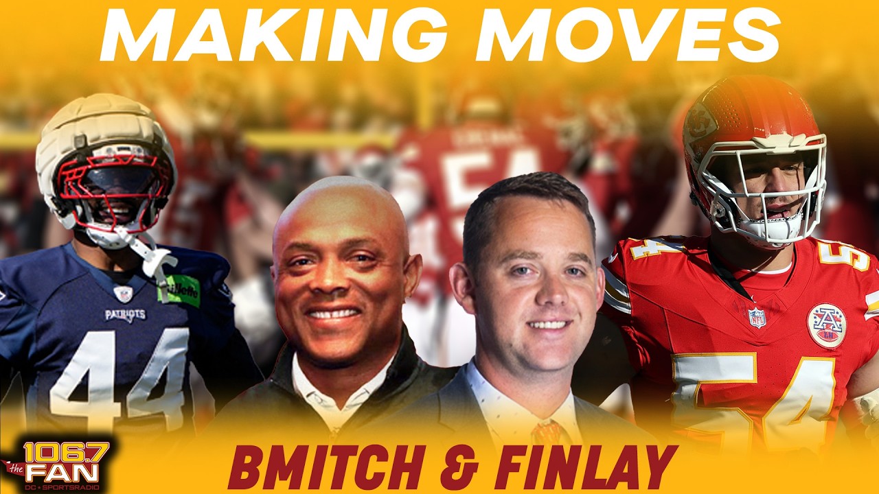 Adam Peters Is Cooking In Free Agency I BMitch & Finlay