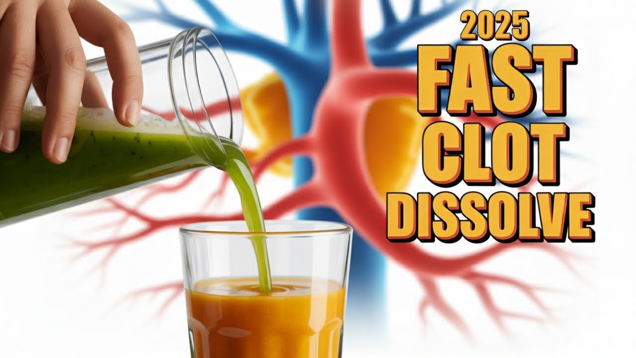 NATURAL Vitamins That HELP DISSOLVE BLOOD CLOTS Fast 2025?