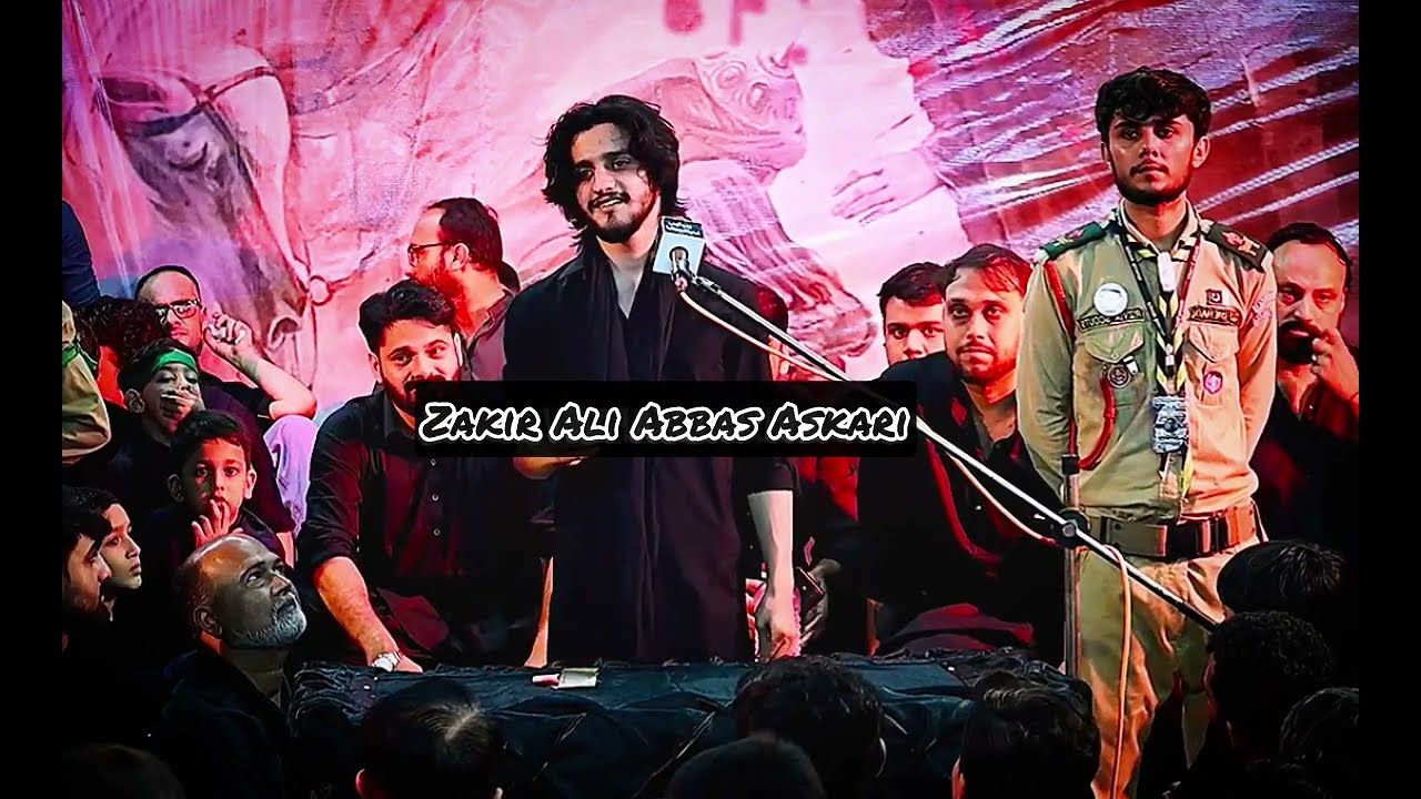 Zakir Ali Abbas Askari HD majlis