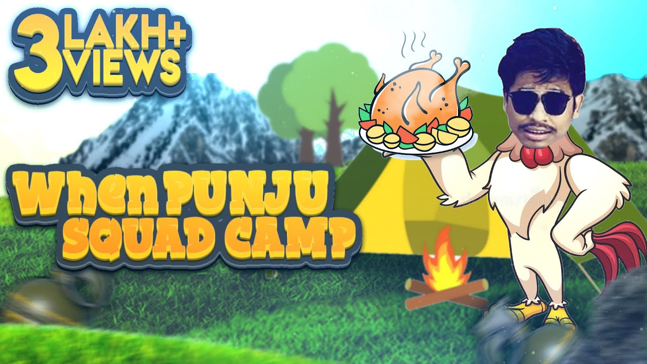 WHEN THE PUNJU SQUAD CAMP | PUBG MOBILE | Ft@UnqGamer @ItsNinja07 @theChief. @UnqGaming4K