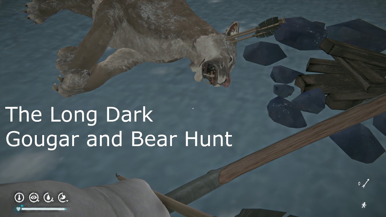The long dark How to hunt cougar
