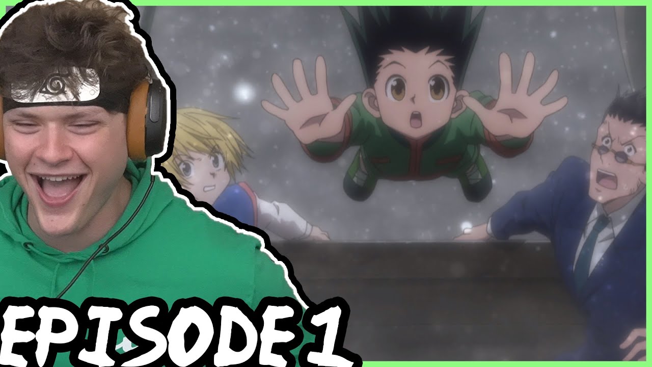 MY FIRST TIME WATCHING HUNTER X HUNTER! || Hunter x Hunter Episode 1 reaction