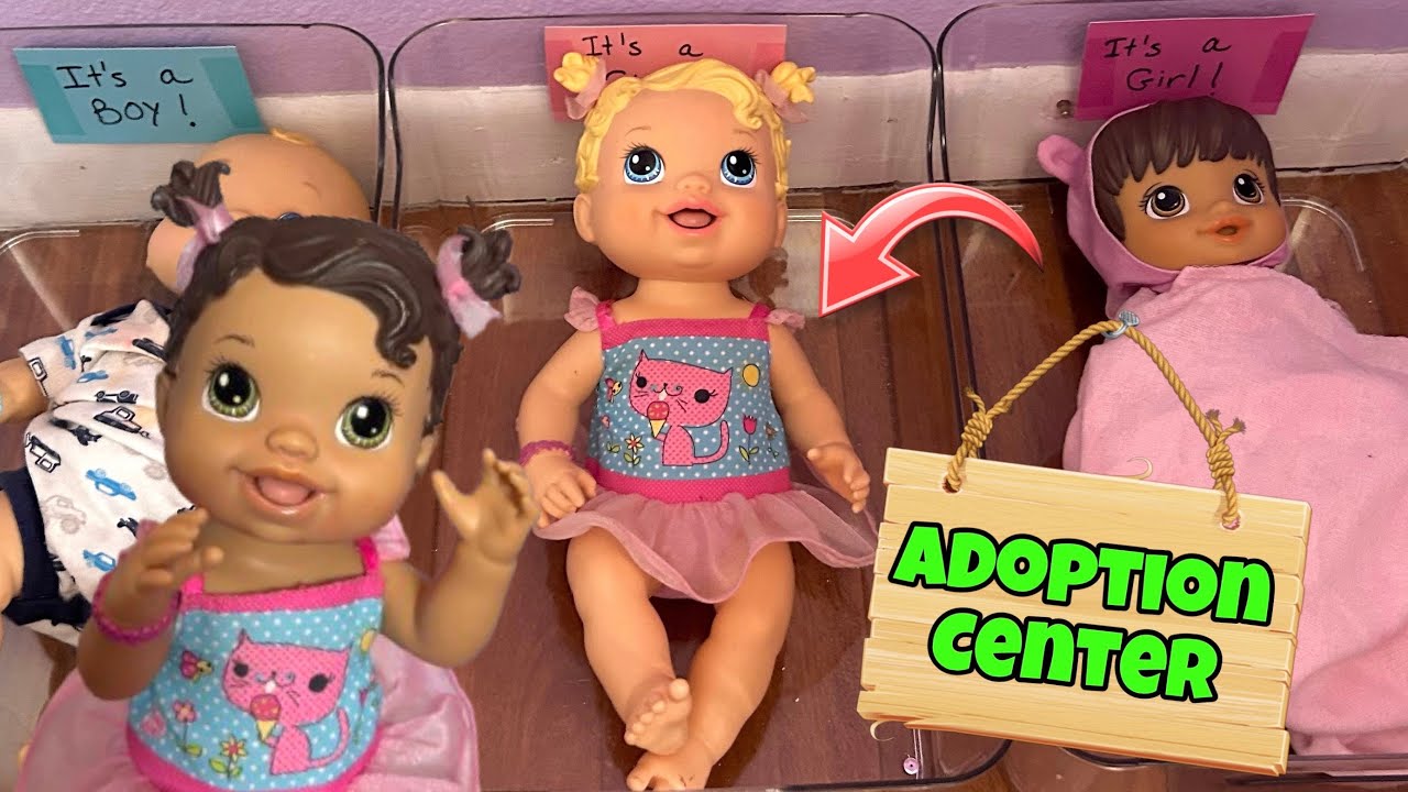 BABY ALIVE Doll adoption story 👶🏼 New sister