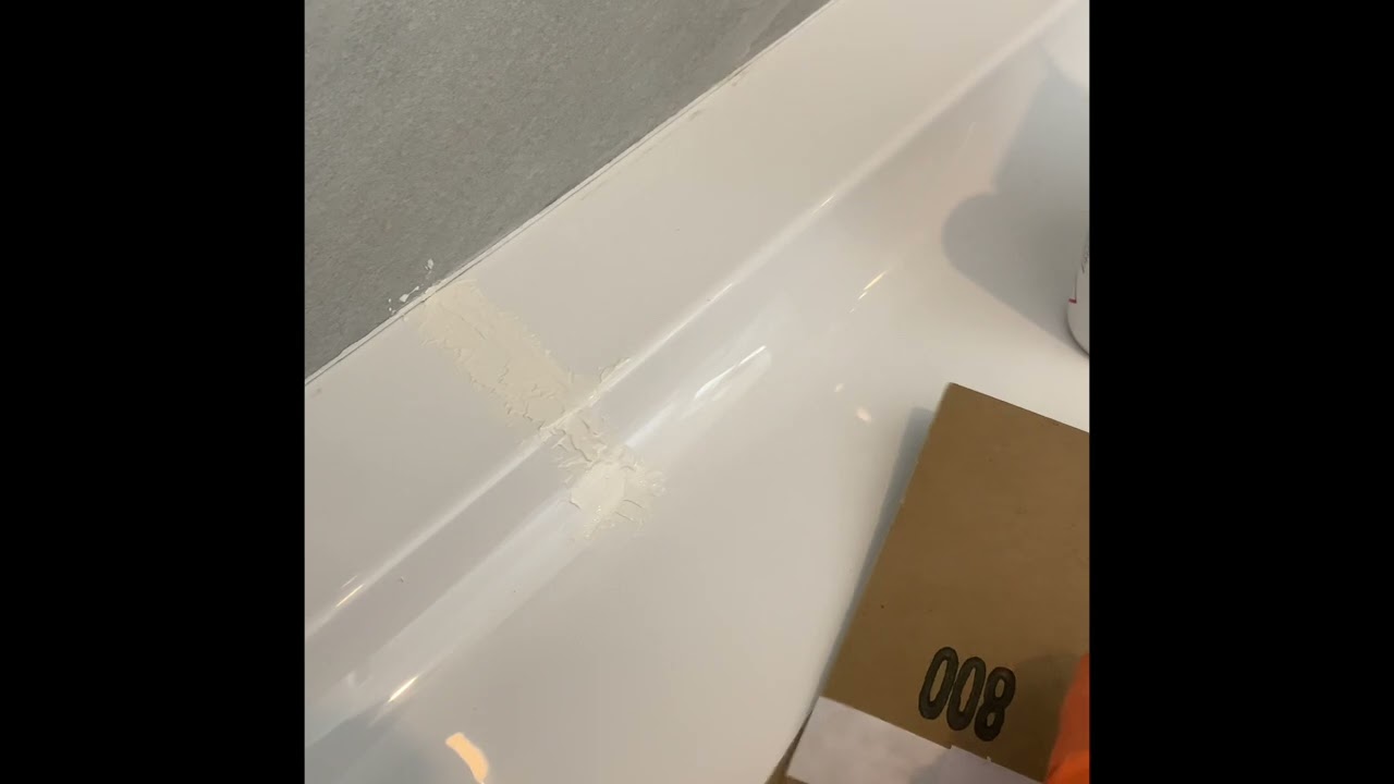 Cramer Kit how to fix your shower tray bathtub sink cracked chipped
