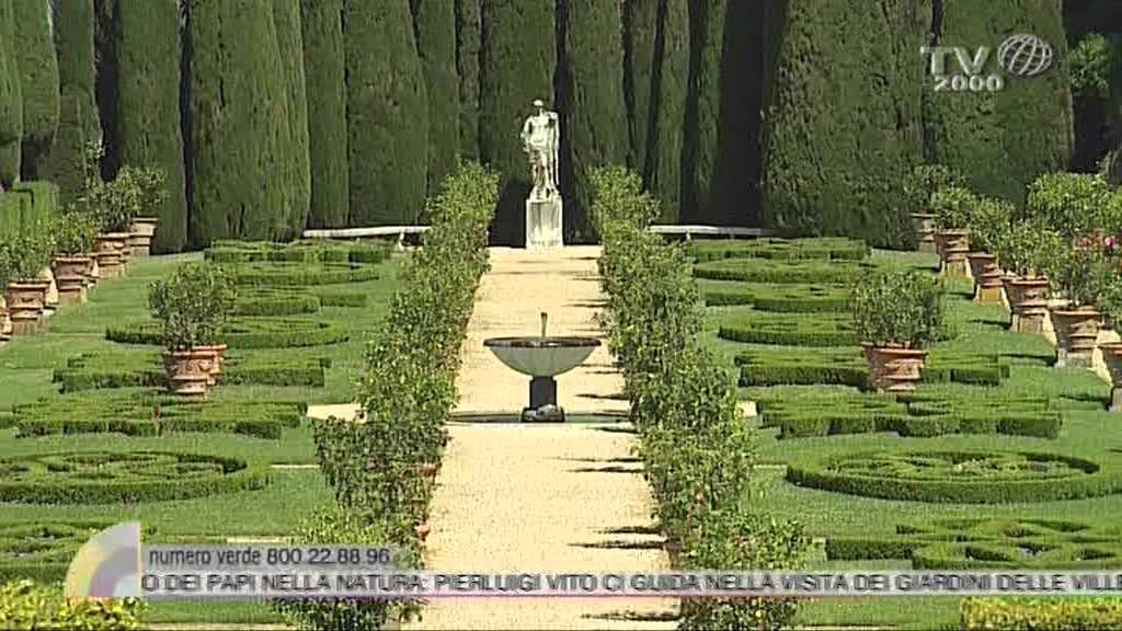 I giardini delle Ville Pontificie di Castel Gandolfo