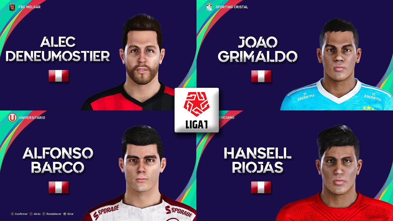 ALEC DENEUMOSTIER | JOAO GRIMALDO | ALFONSO BARCO | HANSELL RIOJAS - eFootball PES 2021-2022