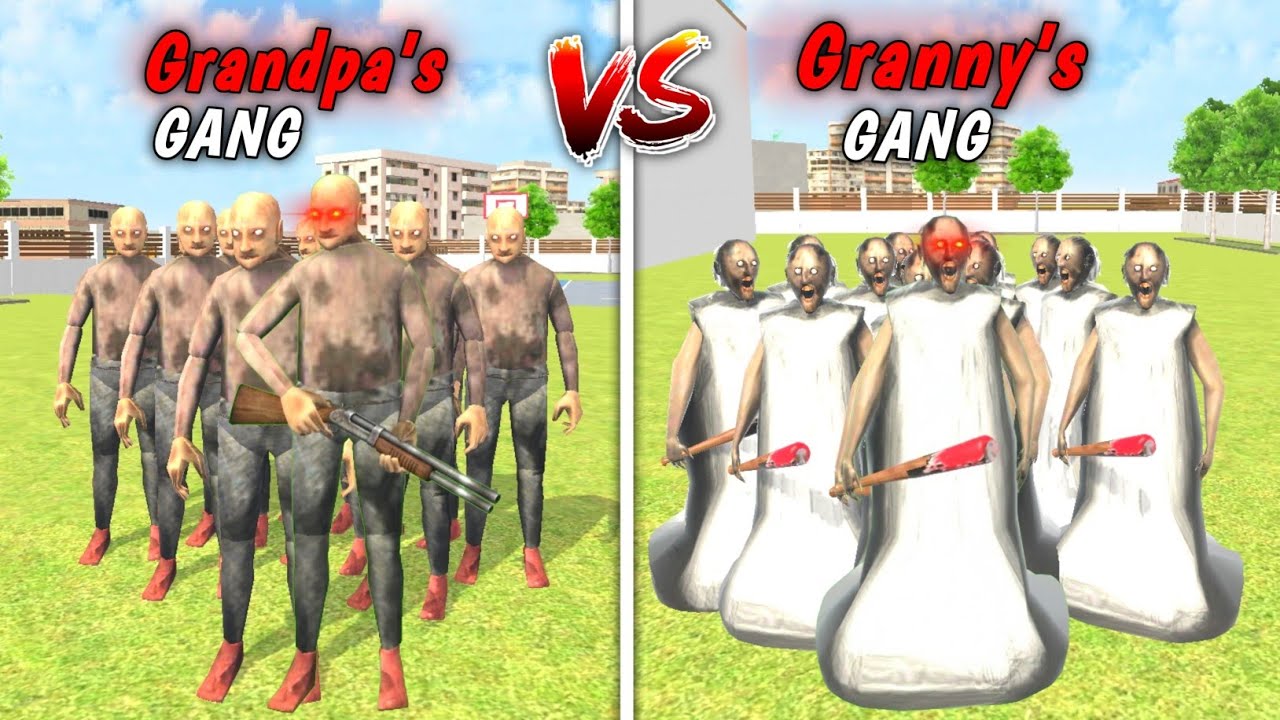 Granny's Gang 🧓 vs Grandpa's Gang 👴 | Ultimate Gang Battle! INDIAN THEFT AURA 