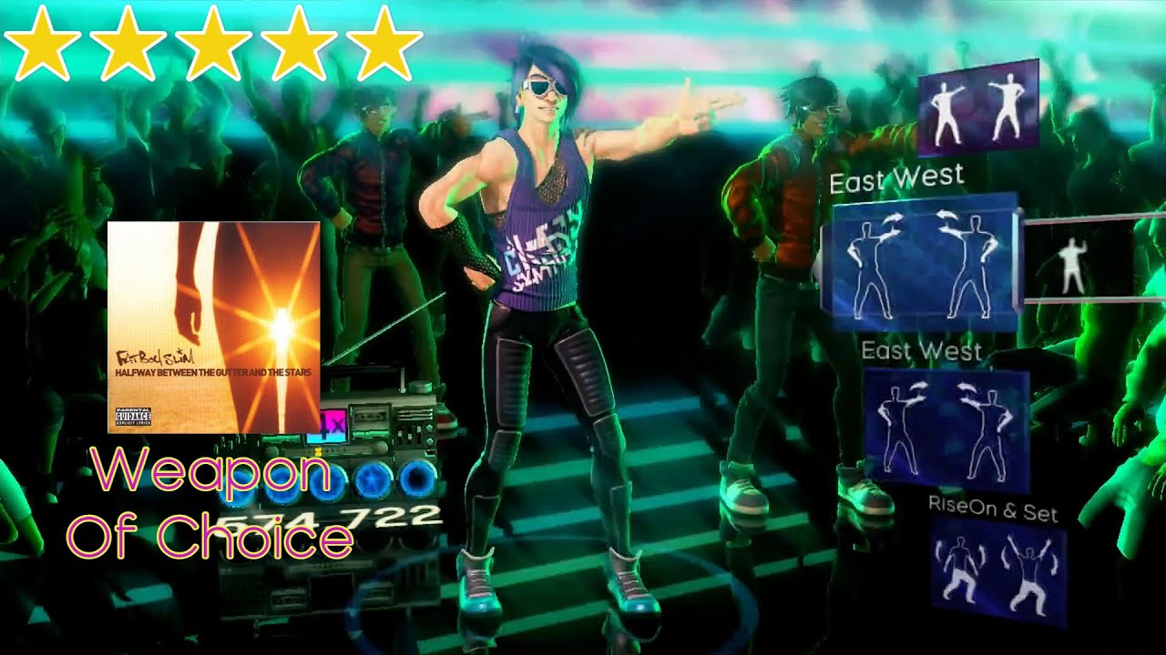 Dance Central - Weapon Of Choice - 5 Gold Stars