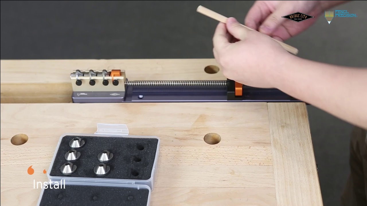 The Bridge City Tool Works Pencil Precision - Pencil Making Factory in a box