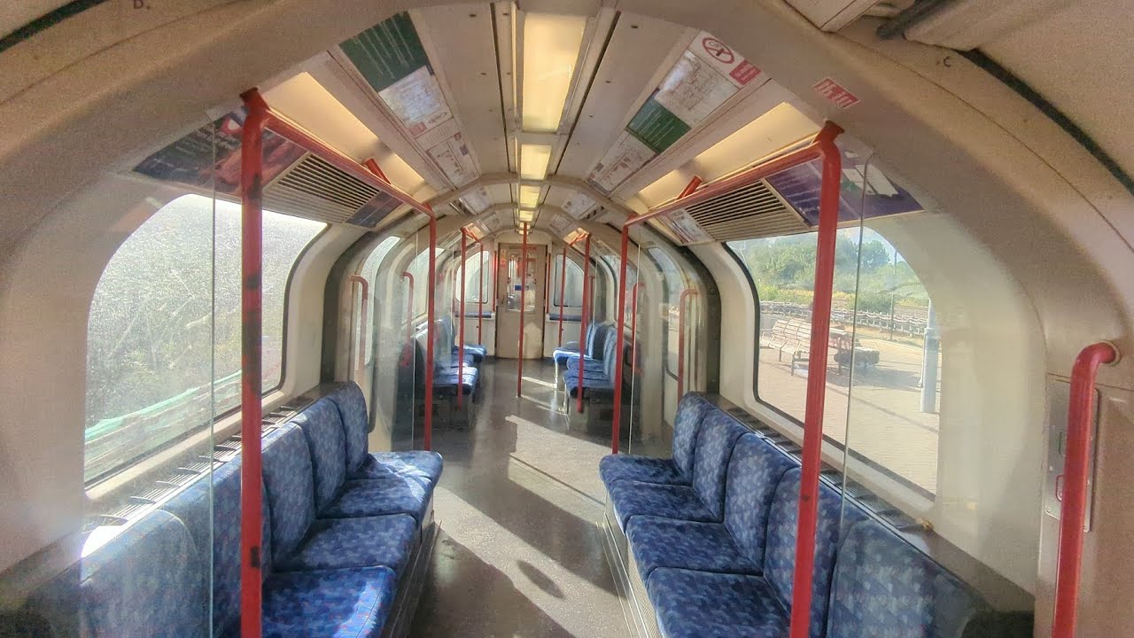 Central line full journey Hainault to West Ruislip via Newbury Park 05/08/2022