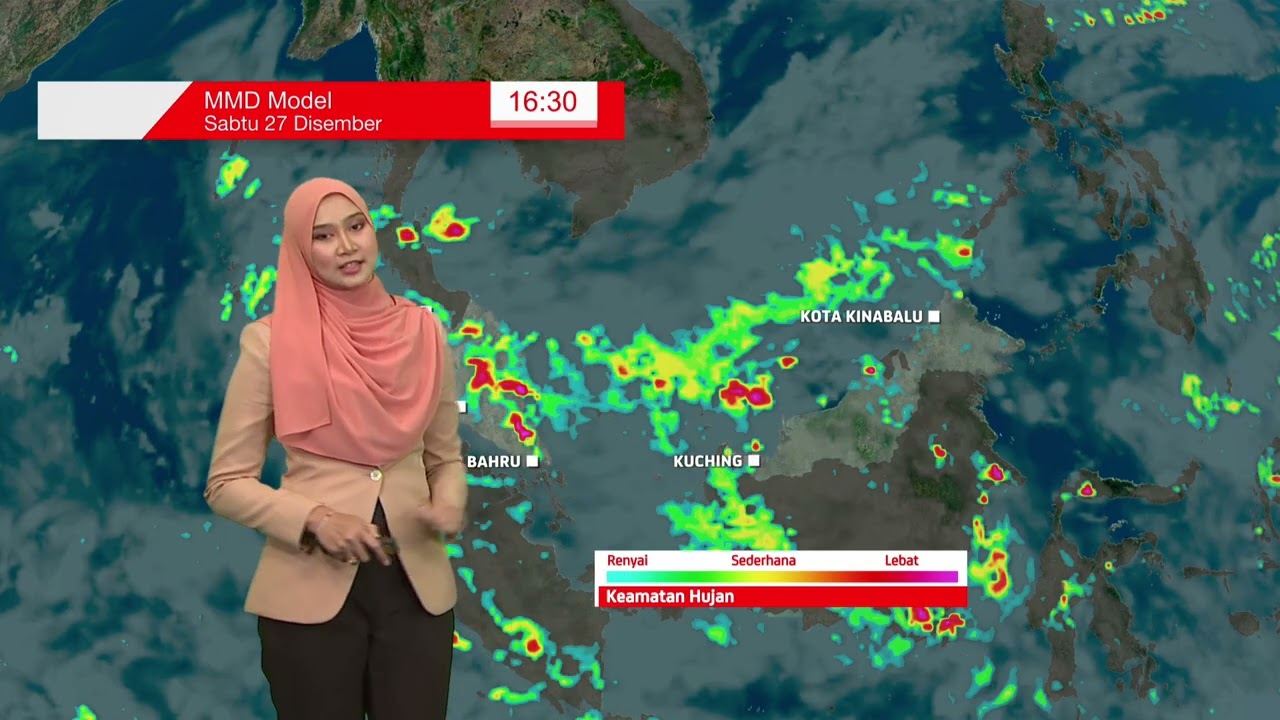 MET MALAYSIA - Laporan Cuaca 27 Disember 2025 (Pagi)