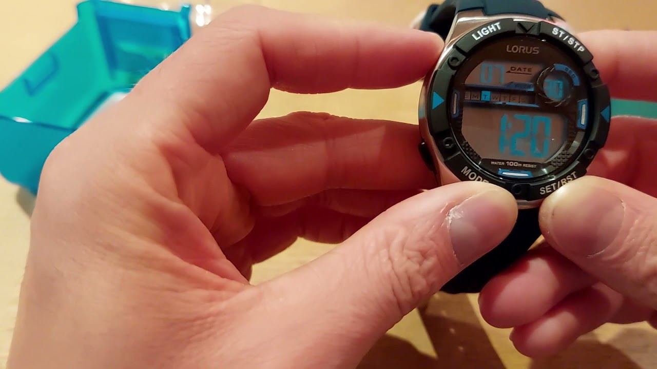 Lorus R2395MX9 Digital Watch.