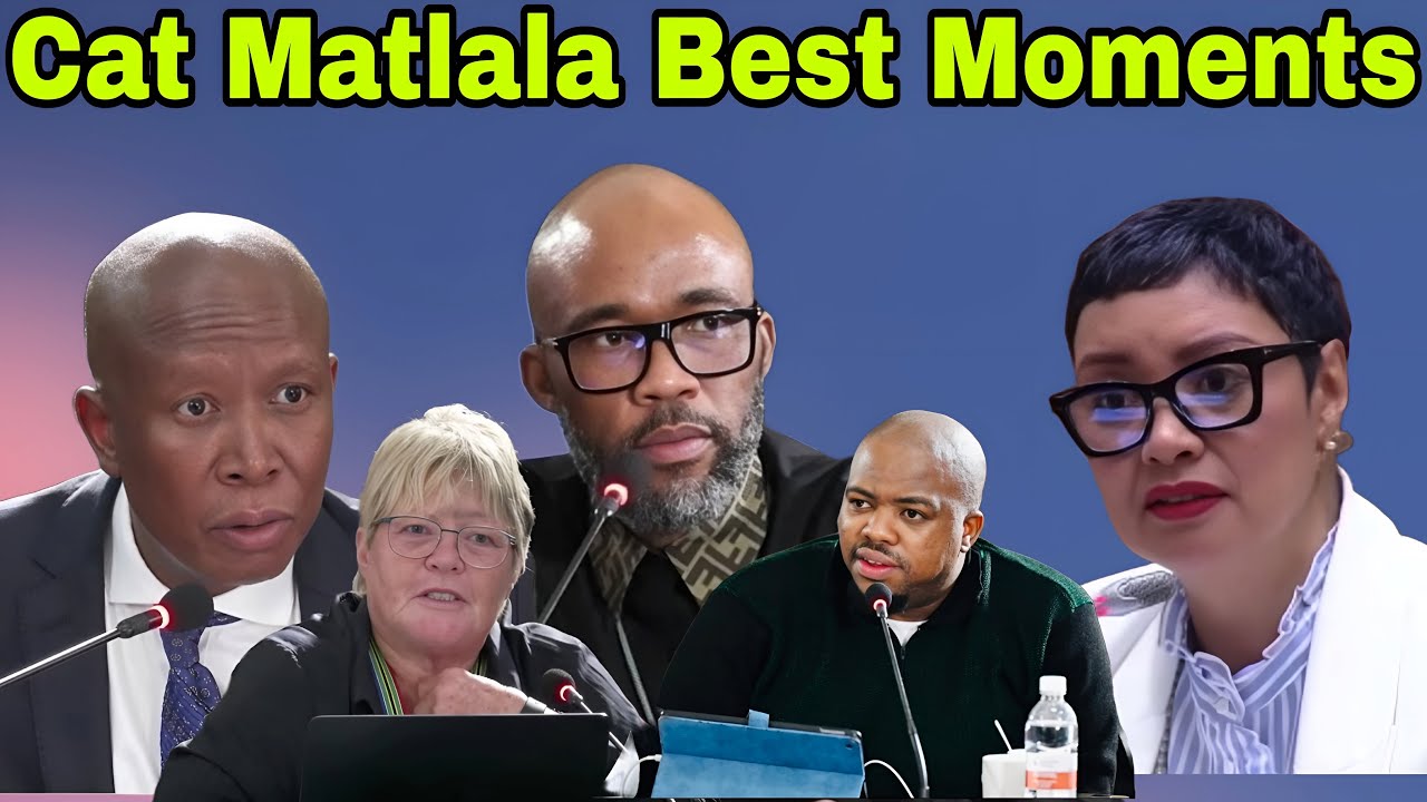 Cat Matlala best moments face to face with Malema, Nomvalo, Breytenbach & James.
