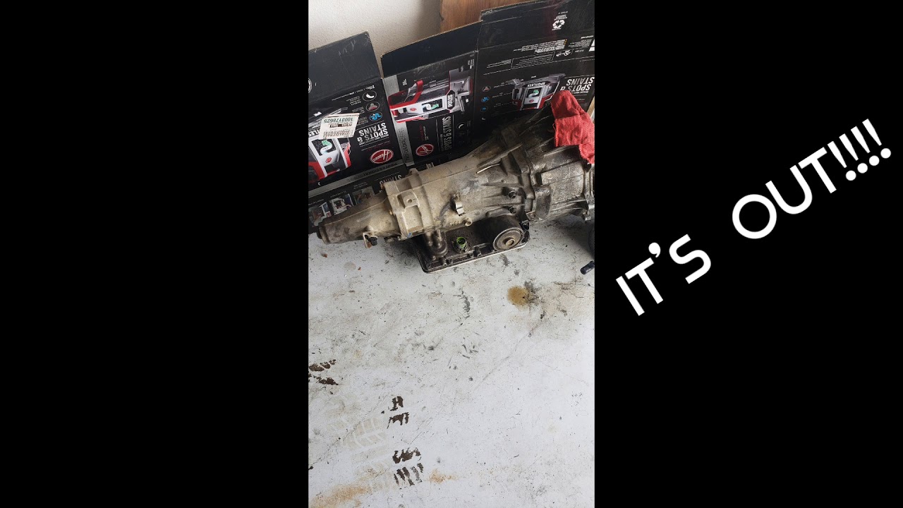 2001 chevy S10 transmission removal by K&Js