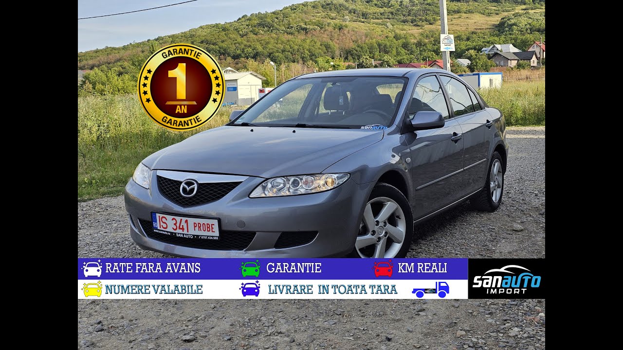Mazda 6 / 2004 / 2.0 / 140 CP / GARANTIE 12 luni / RATE fixe fara avans