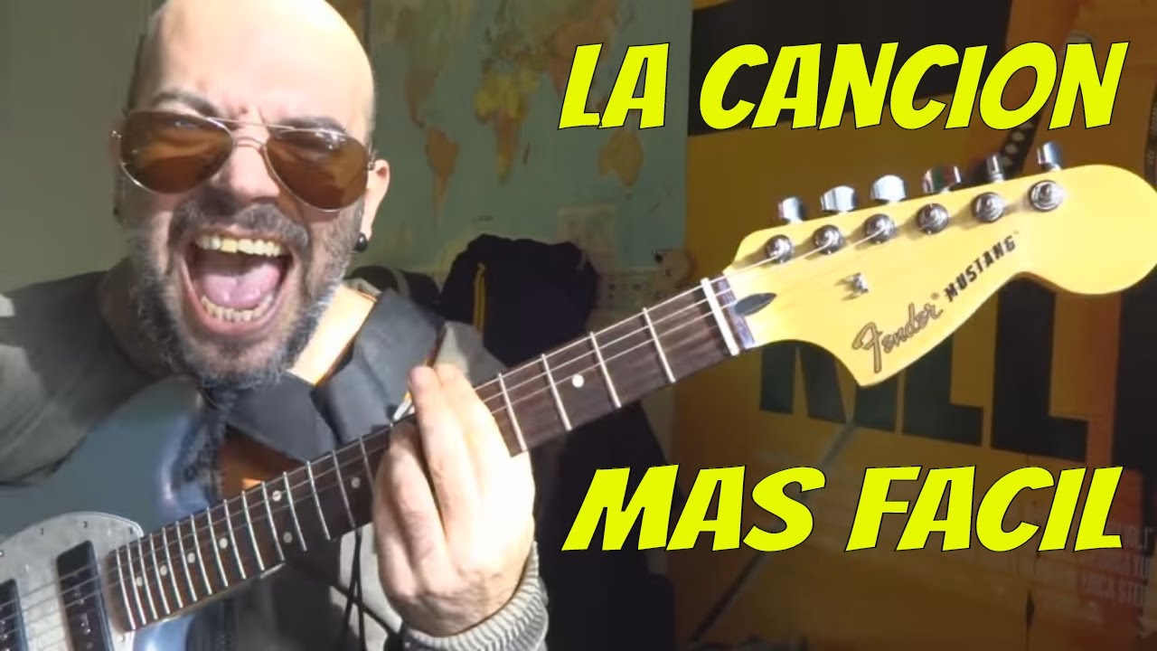 La CANCIÓN más FÁCIL en GUITARRA ELÉCTRICA