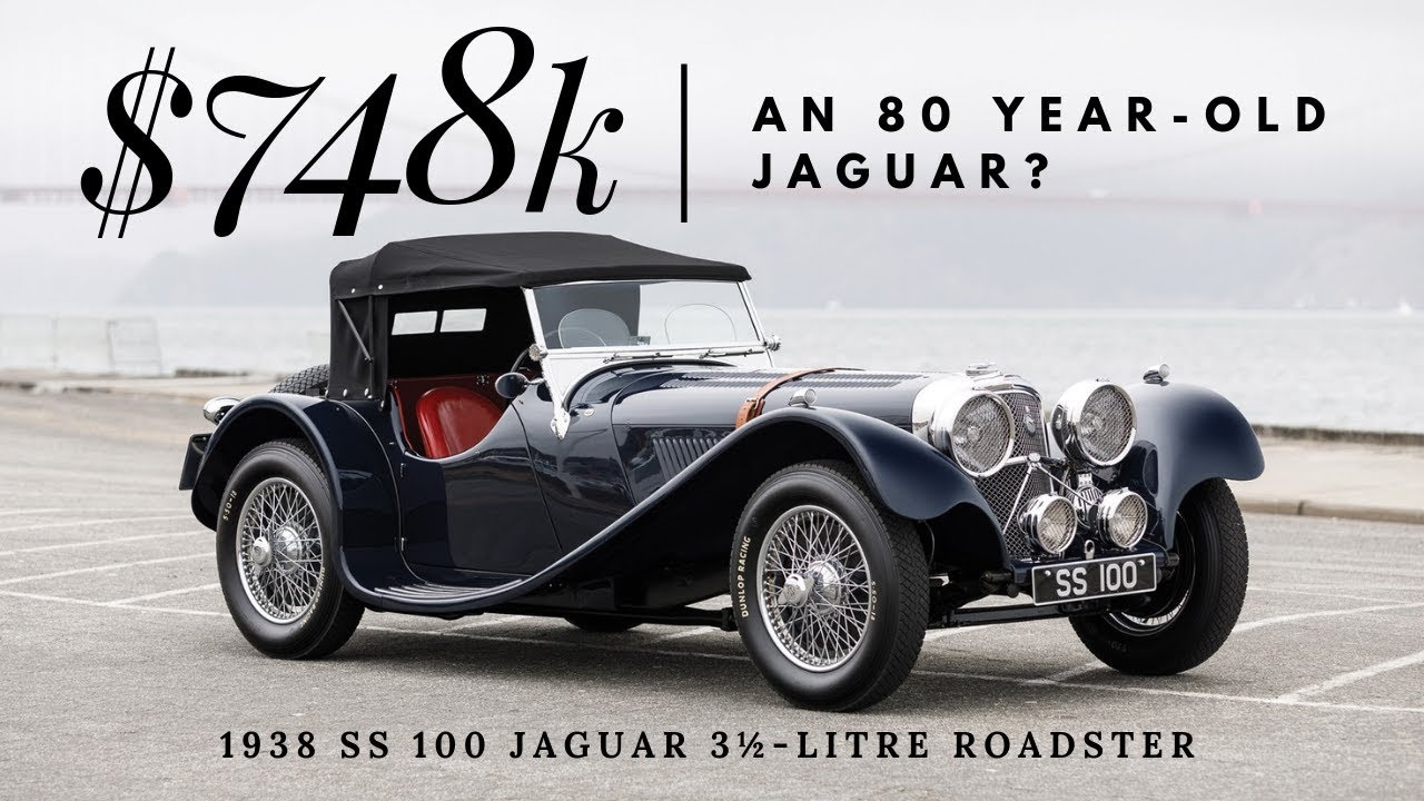 The $748,000 1938 SS 100 Jaguar Roadster (Monterey Car Week)