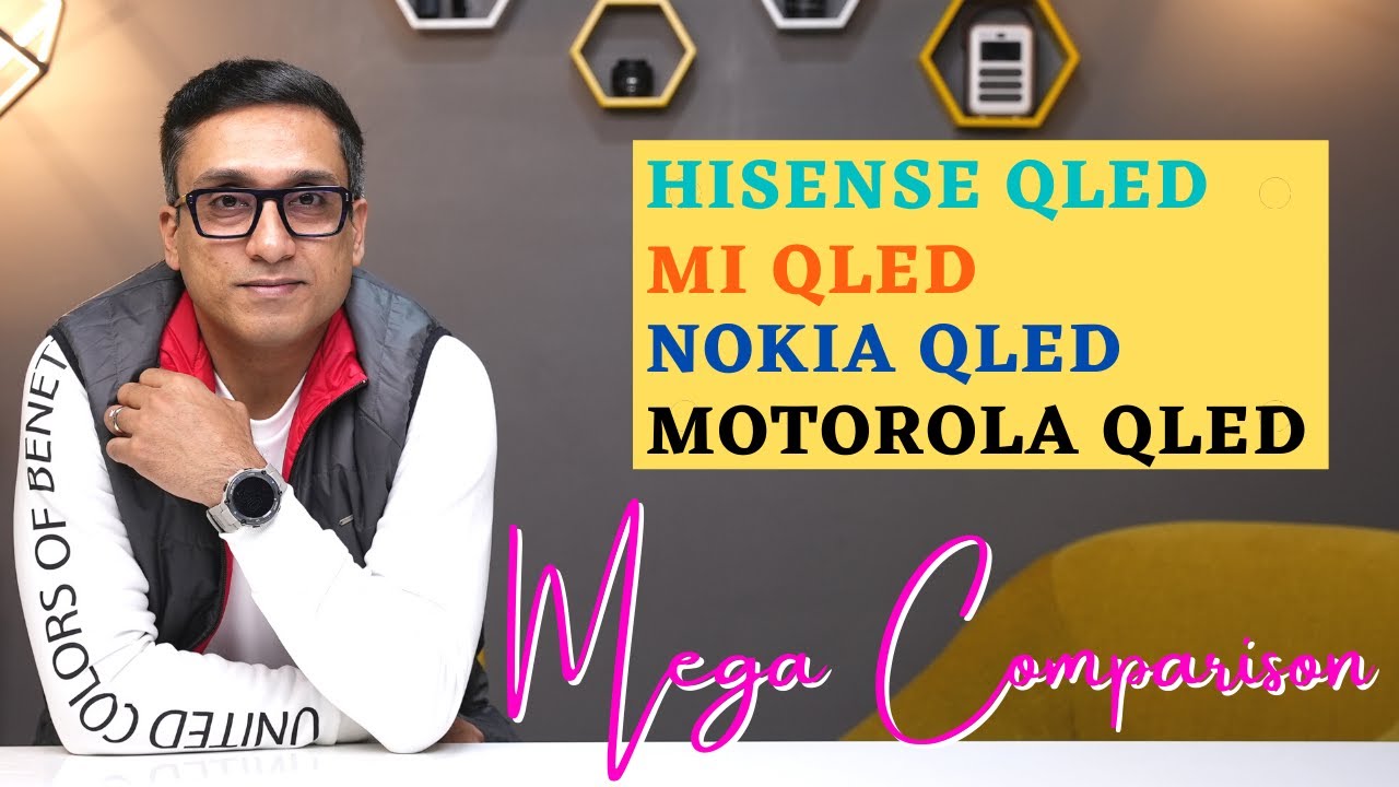 Hisense U6G vs Mi QLED vs Nokia QLED vs Motorola QLED 🔥 Best QLED TV in India ⚡ Best TV in India