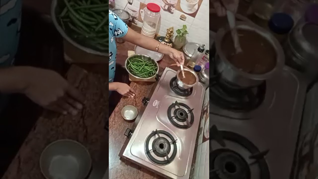 GM.Today Recipe:- Beans Palya and soft 2 layers chapati,Rasam #Live #cooking #livestream #breakfast#