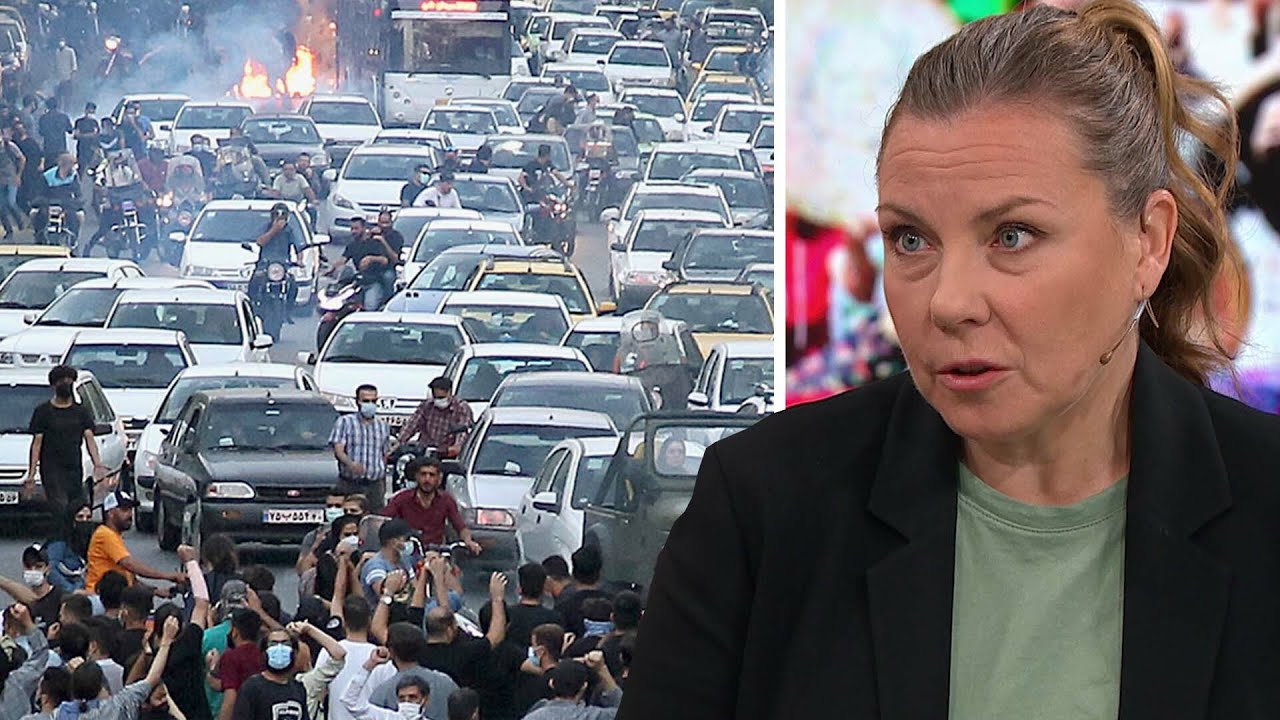 Terese Cristiansson om Iran-protesterna: ”Blir hårdare tag” | TV4 Nyheterna | TV4 & TV4 Play