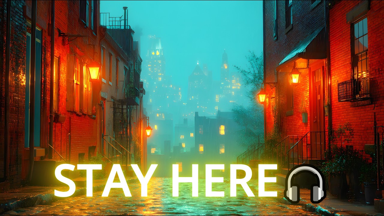 Rainy Night in Philadelphia 🌧️ Deep Focus Lofi Jazz for Study & Sleep